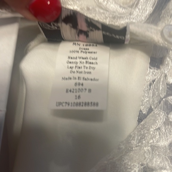 Rare Editions sleeveless Youth girls dress size 16 - Picture 12 of 12